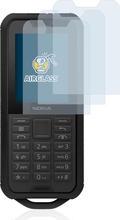 Produktbild BROTECT AirGlass Panzerglasfolie (3 Stück, Nokia 800 Tough)
