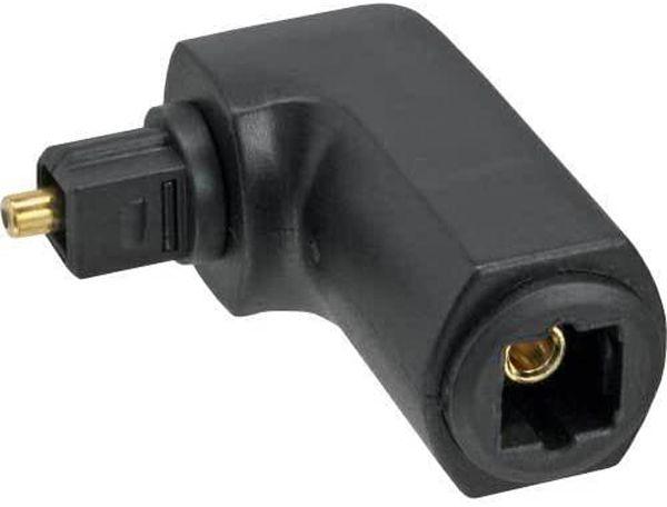 Produktbild Shiverpeaks S/CONN maximum connectivity Winkel-Adapter, Toslink-Stecker auf Toslink-Buchse (Toslink Adapter)