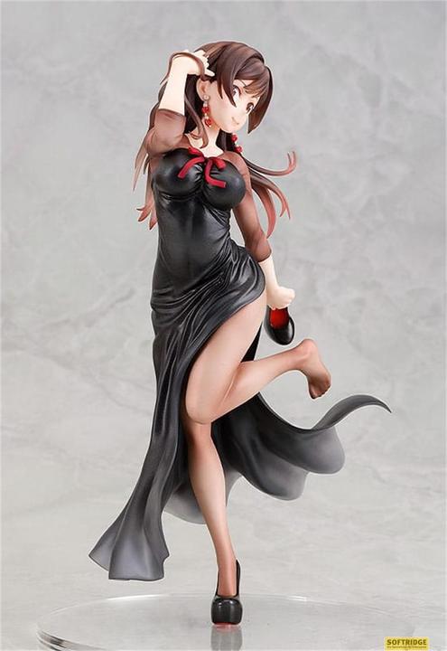 Actual product image Kadokawa Rent-A-Girlfriend statuette PVC 1/7 Chizuru Mizuhara: Party Dress Ver. 23 cm