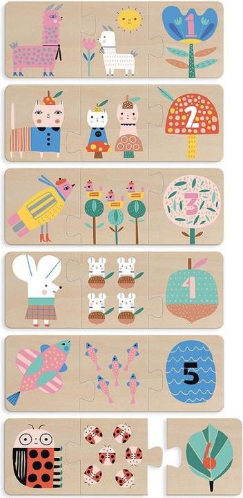 Immagine prodotto Vilac Puzzle Trio Mama-Bebe, Suzy Ultman (6 pezzi)