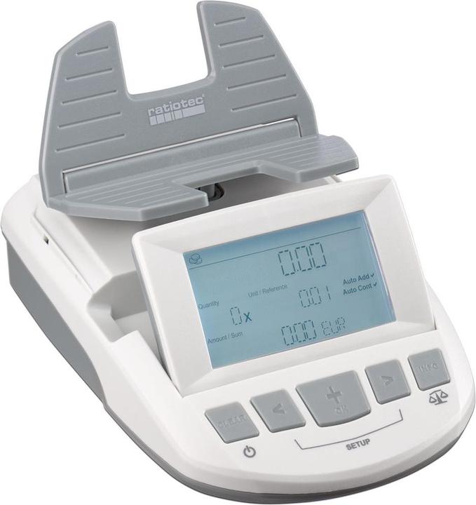 Produktbild ratiotec Geldwaage RS 1000 (Made in Germany) (Geldscheinzähler)