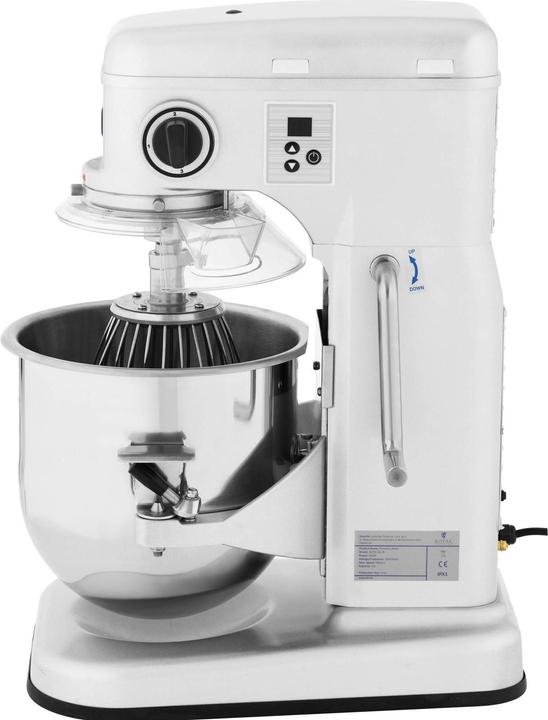 Produktbild Royal Catering Teigknetmaschine Planetenrührwerk 10 l 650 W Planetenrührmaschine (650 W)