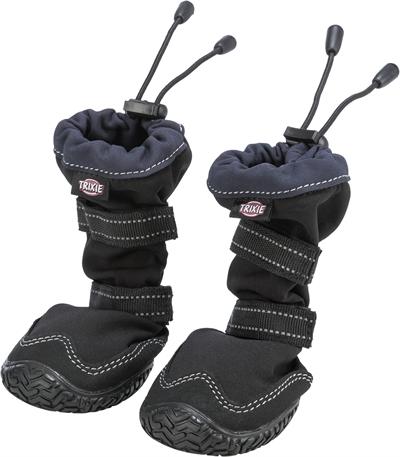 Actual product image Trixie Walker Active Long protective boots, L, 2 pcs, black (L, Dog boots)