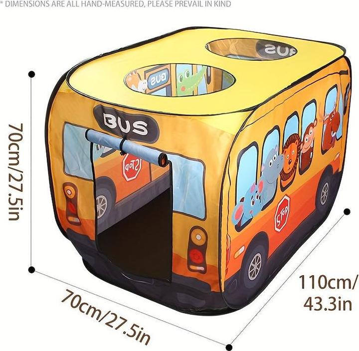 Produktbild Activity Board Kinder Party Favor Pack, Kinder Auto-Bus-Zelt, Indoor-Spielhaus, Outdoor-Spielhaus