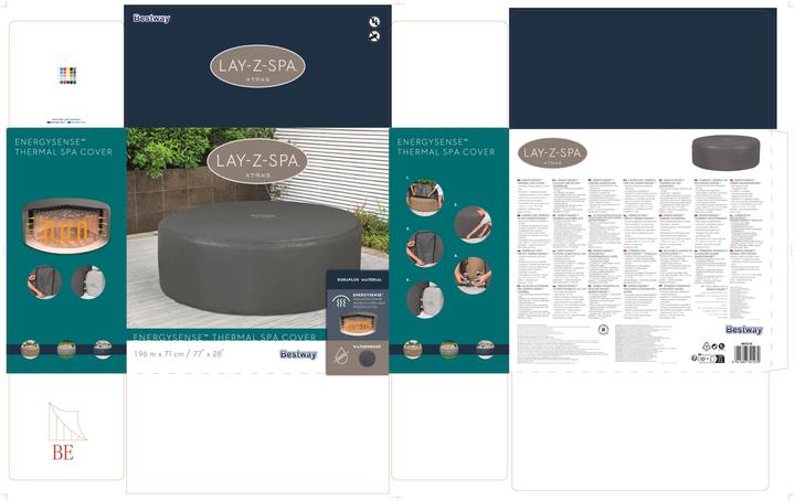 Produktbild Bestway Lay-Z-Spa Thermal Cover Round 196x71cm
