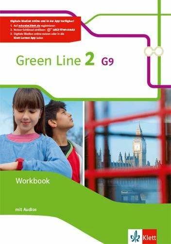 Immagine prodotto Green Line 2 G9. Workbook + Nutzerschlüssel Klasse 6 (Tedesco, Casa editrice Ernst Klett, 2015)