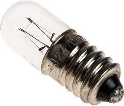 Image du produit Rs Pro Glühlampe, 1.2W, E10, 24V (E10, 1.20 W, 4 lm, 1 x)