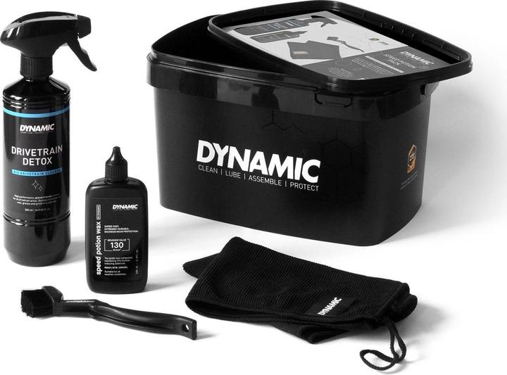 Speed Potion Pack (500 ml, Brush, Chain cleaner, Chain oil, Microfibre cloth, Care set)