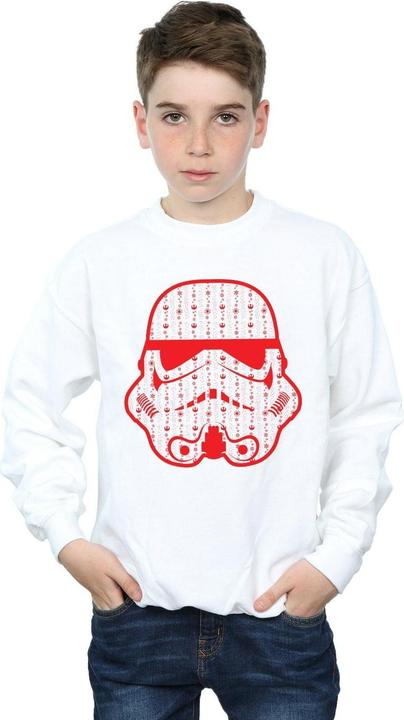 Immagine prodotto Star Wars Christmas Stormtrooper Helmet Felpa Ragazzi (116)