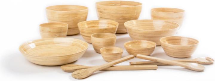 Actual product image Albert L. dot) Bamboo bowl natural 10 x 5 cm (1 x)