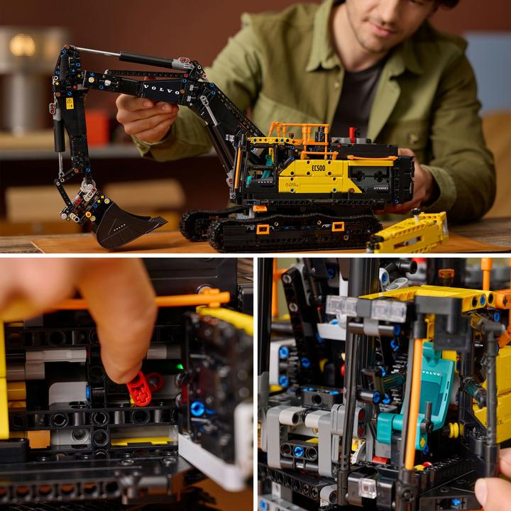 Produktbild LEGO Volvo EC500 Hybrid Bagger (42215, LEGO Technic)