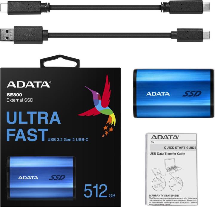 Image du produit Adata SE800 (512 Go)
