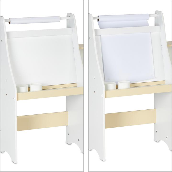 Produktbild Relaxdays Kindertafel mit Fächern und Stuhl