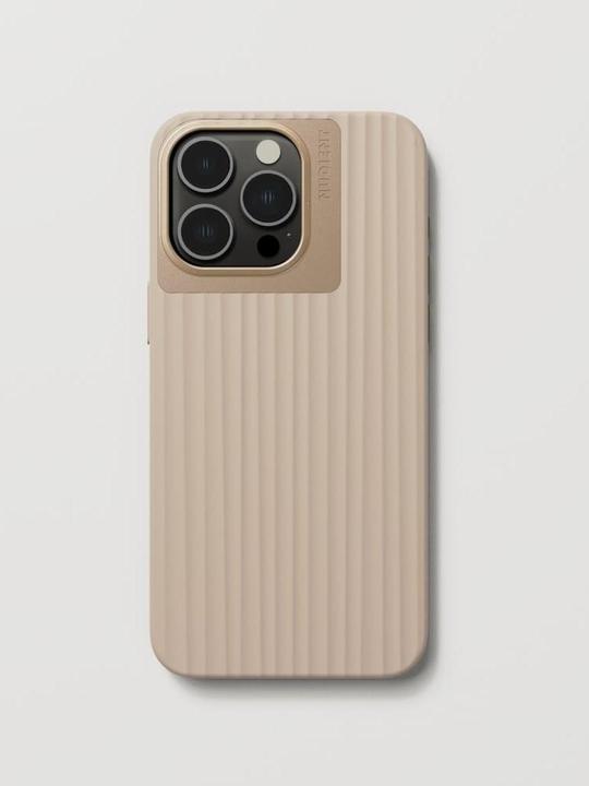 Immagine prodotto Nudient Cover posteriore Bold Case iPhone 15 Pro Max Linen Beige (Apple iPhone 15 Pro Max)