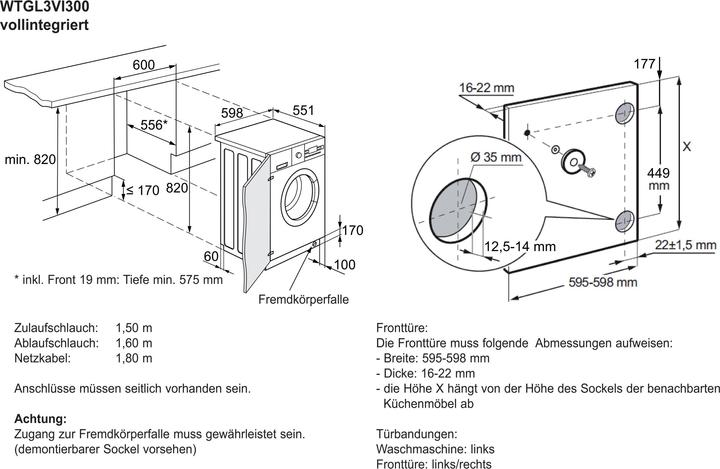 Immagine prodotto Electrolux WTGL3VI300 (Spina UE)