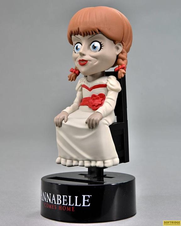 Actual product image Neca The Conjuring Universe Body Knocker Bobble Figure Annabelle 16 cm