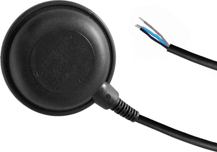 Produktbild Condor Werke Schwimmerschalter 1W 5m 250V IP68 8A Wechs füllen/leeren Schalt im Schwimmer