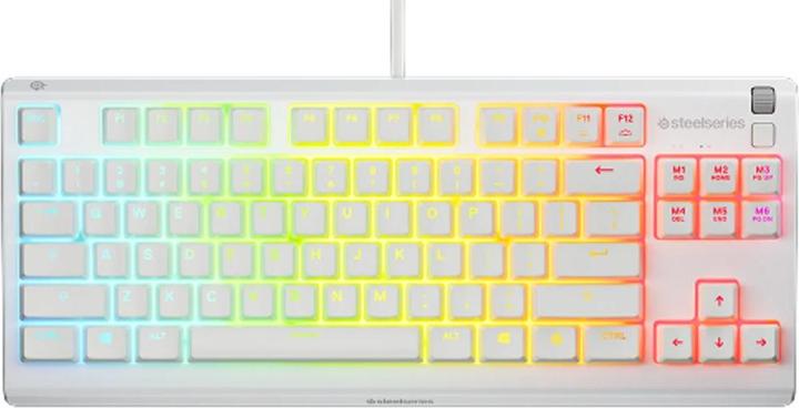 Actual product image SteelSeries Apex 3 TKL Gaming Toetsenbord Qwerty Wit (64819) (US, Cable)