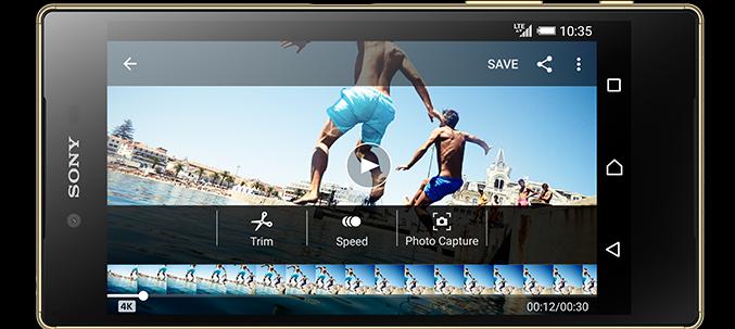 Actual product image Sony Xperia Z5 Premium (32 GB, Gold, 5.50", Single SIM, 23 Mpx, 4G)