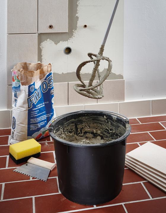 Actual product image wolfcraft 1 mortar and adhesive mixer