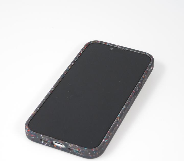 Produktbild PhoneLook Hülle Silikon neu zusammengesetzt mit mehrfarbigen Punkten Sensation Dots (Apple iPhone 14 Plus)