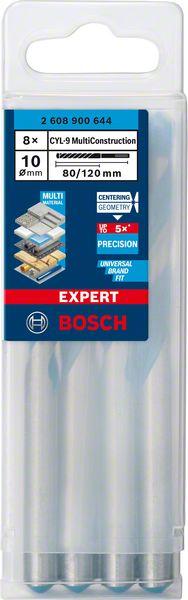Immagine prodotto Bosch Professional Zubehör Set di punte EXPERT MultiConstruction CYL-9, 4/5/6/8 mm, 4 pezzi. (4,00 mm, Ø 8,0 mm, 5,0 mm, 6,0 mm)