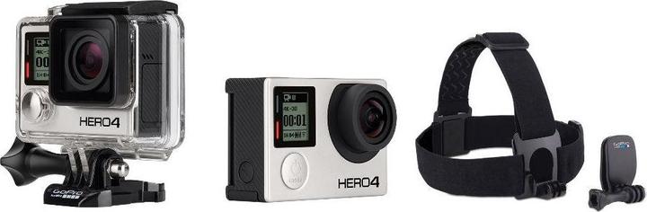 GoPro Hero 4 Black Kopfband Bundle