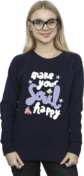 Immagine prodotto Disney The Little Mermaid Happy Felpa Donna (L)