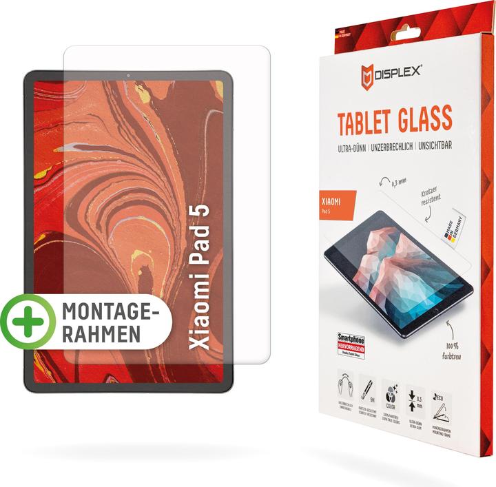 Immagine prodotto Displex Tablet Glass, Tablet Schutzglas (1 Pezzo/i, Xiaomi Pad 5 Pro, Xiaomi Pad 5)