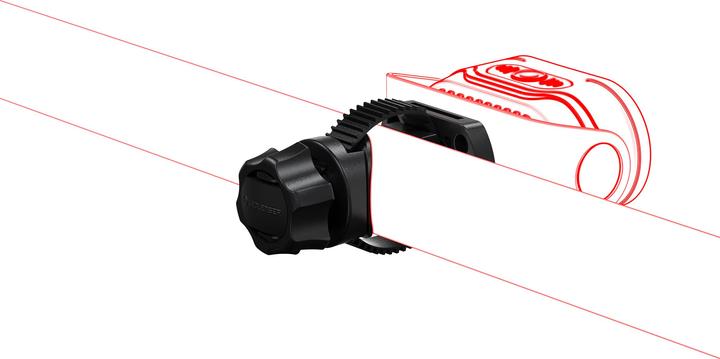 Actual product image Ledlenser Universal Mounting Bracket Type E Black Box