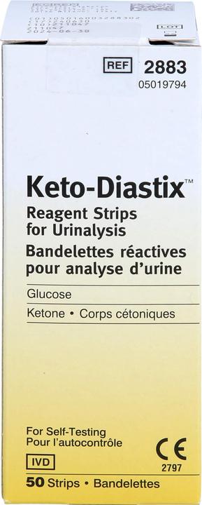 Image du produit Keto Diastix bandeau (50 x)