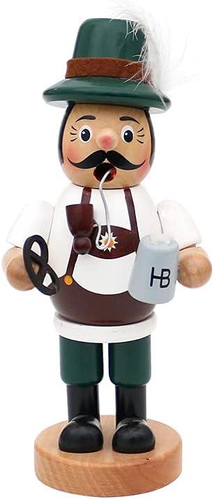 Produktbild Dekohelden24 Lustiger Räuchermann "Bayer mit Brezel und Bier"