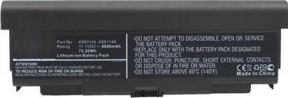 Productafbeelding CoreParts MBXLE-BA0090 (9 Cellen, 6600 mAh)