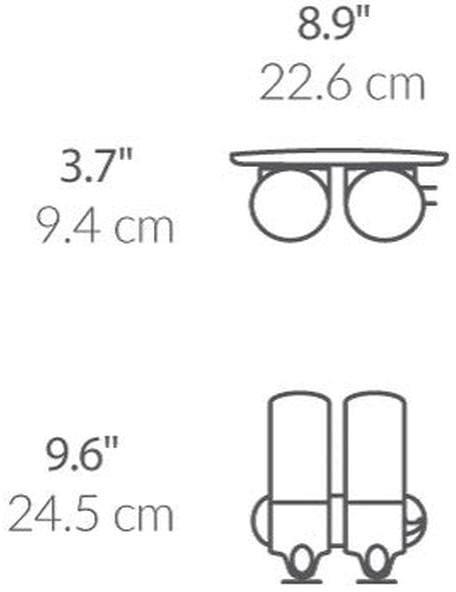 Productafbeelding Simplehuman Doppelspender