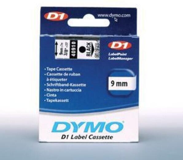 Image du produit Dymo S0720670 Bande standard (0.90 cm, Noir)