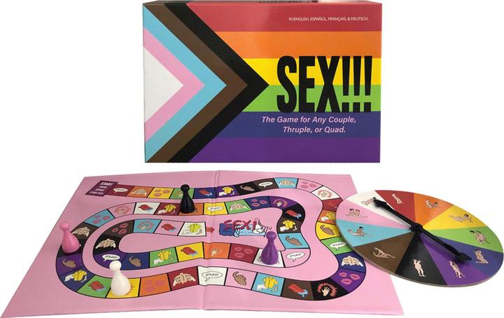 Actual product image Kheper Games Sex!!! (Board game, English, French, German)