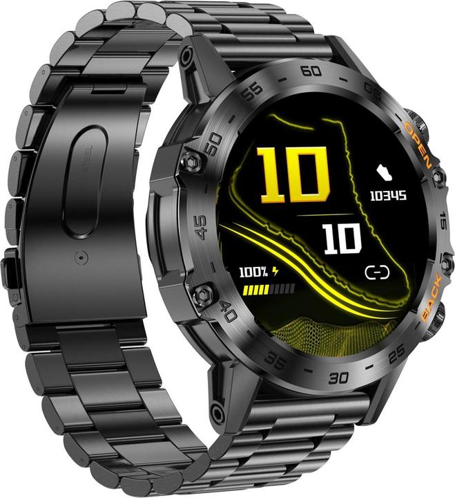 Produktbild Gravity SMARTWATCH MĘSKI GT9-2 - WYKONYWANIE POŁĄCZEŃ, CIŚNIENIOMIERZ (sg021b) (48 mm)