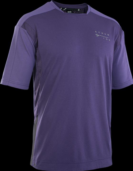 ION Bike Jersey Scrub Amp SS BAT men - dark-purple