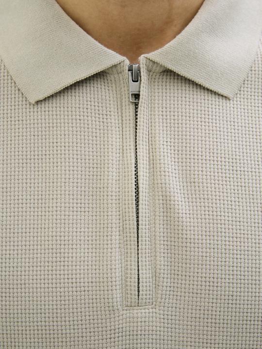 Actual product image Jack & Jones Jjeaustin Zip Polo Ss Sn (M)