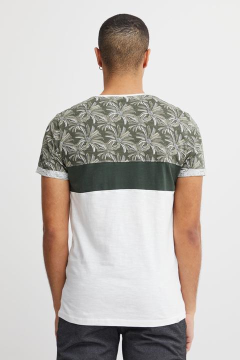 Immagine prodotto Solid Florian T-Shirt Con Disegno Maglietta A Manica Corta Da Uomo Con Girocollo In Cotone 100% (L)