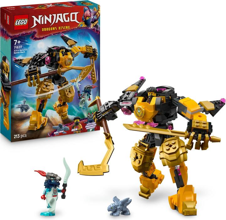 Actual product image LEGO Arins Spinjitzumech (71839, LEGO Ninjago)