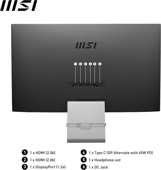 Produktbild MSI Modern MD271UL (3840 x 2160 Pixel, 27")