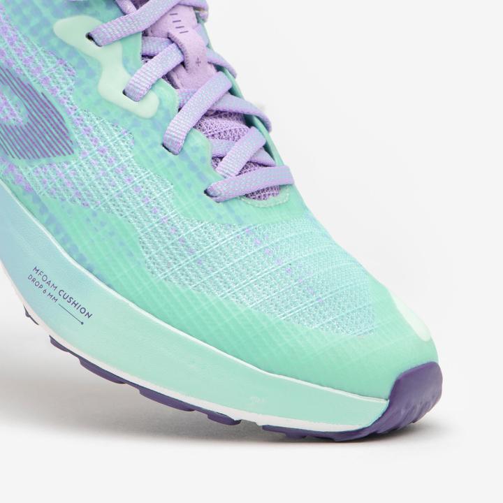 Produktbild Kiprun Laufschuhe Kinder - K500 Fast grün/lila (35)