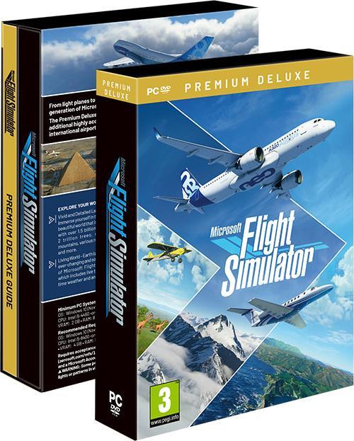 Actual product image Microsoft Flight Simulator 2020 - Premium Deluxe Edition (PC, EN)