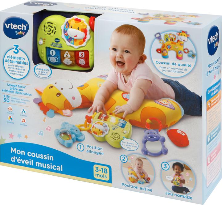 Actual product image VTech My musical awakening cushion (French)