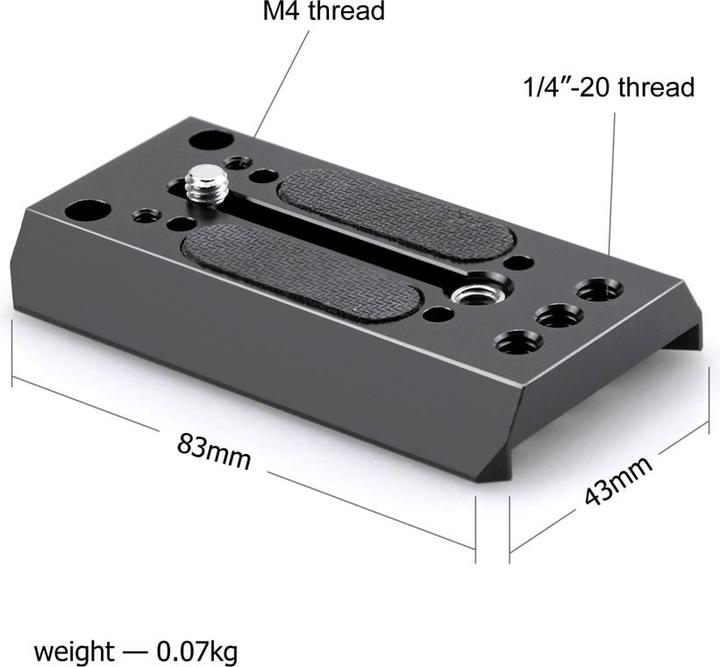 Actual product image SmallRig Quick Dovetail (Manfrotto) - 1280C (Stand adapter)