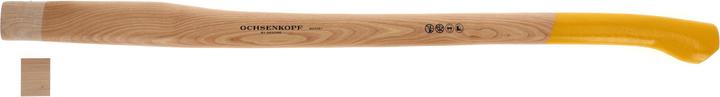 Produktbild Ochsenkopf Ersatzstiel aus langlebigem Hickoryholz, Ergonomische Form, 800 mm, 1000 g