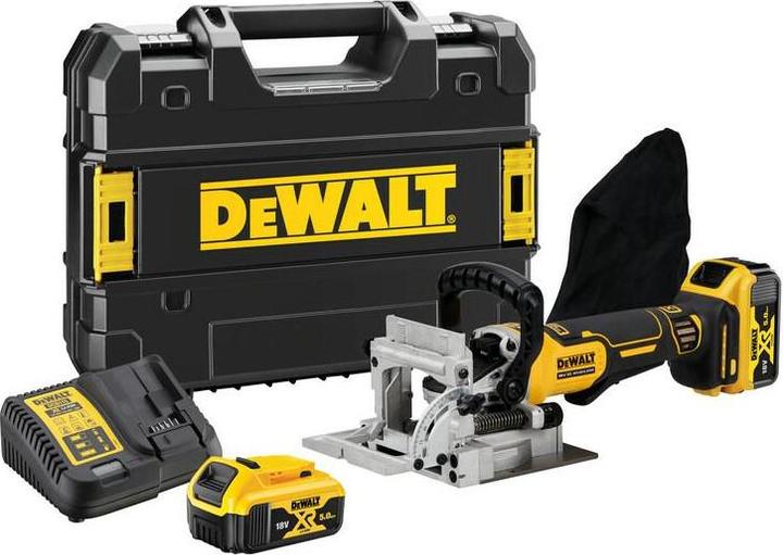 Image du produit DeWalt FREZARKA LAMELOWNICA 18V 2x5,0Ah TSTAK DCW682P2