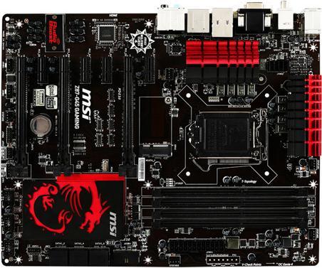 Produktbild MSI Z87-G45 Gaming, Z87, Lga1150, Pci-E 3.0, Cf/Sli, Atx (LGA 1150, Intel Z87, ATX)