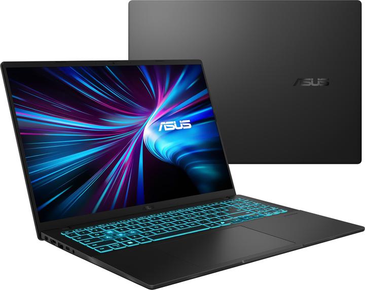 Actual product image ASUS Gaming 16" WU/Core 5 210H/4050/16Go/1To/W11 H Noir (16", AMD GX-210HA, 16 GB, 1000 GB)